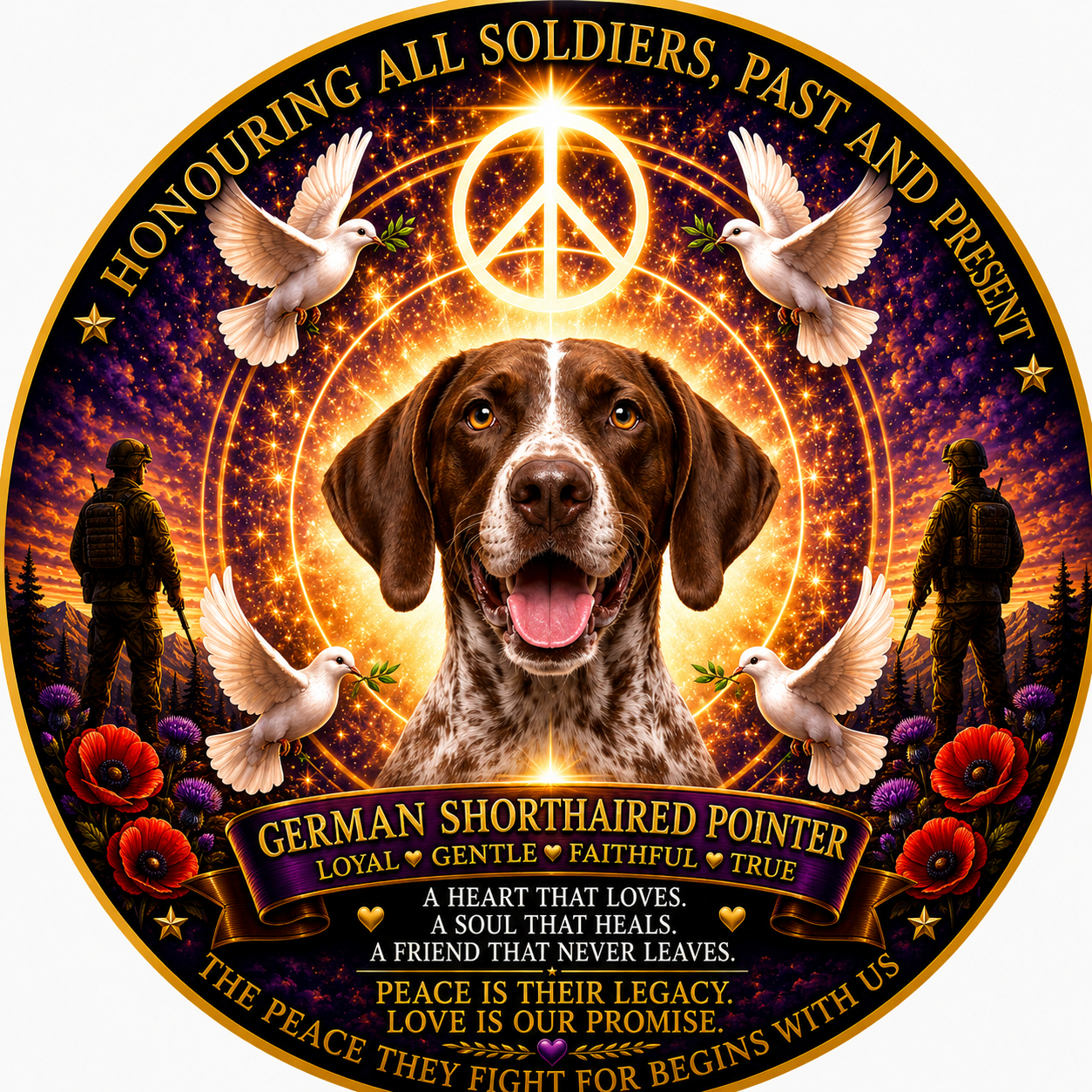 German Shorthaired Pointer artwork